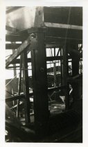 One sepia-toned photograph of the Herman Kiefer Hospital power house building under construction