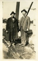 One sepia-toned photograph of Mr