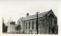 One sepia-toned photograph of the Ten Eyck Methodist Episcopal Church at the corner of Garrison and Mason Streets in Dearborn, Michigan
