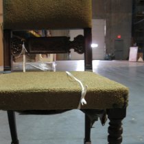 tied in order to deter underneath from further damage