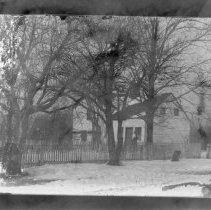 [Farmhouse with Picket Fence, Mt. Lucas]