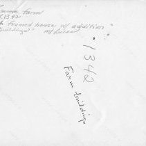 [Dutch-framed farmhouse, Mt. Lucas]