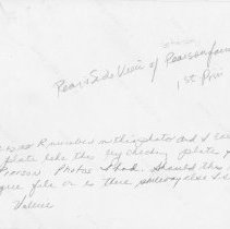 [Pierson Farmhouse, rear view]