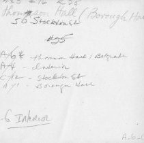 [Dining Room at Thomson Hall]