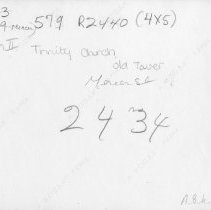 [Trinity Church, with old tower]