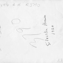 [Silvester House, 1920]