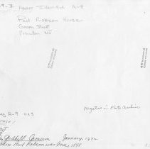 [House where Paul Robeson was born]