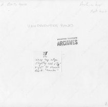 [Vandeventer Pond and the Beatty House]