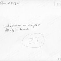 [Pond with gazebo at Drumthwacket]