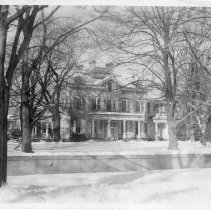 [Westland, the Grover Cleveland House, in winter]