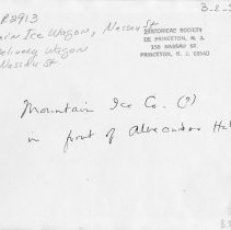 [Mountain Ice Wagon]