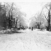 [Nassau Street and University Place after Storm]