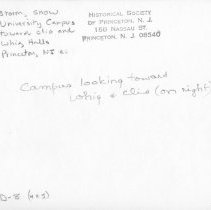 [Princeton University after Storm]