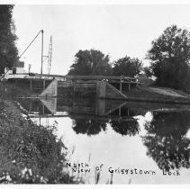 North View of Griggstown Lock