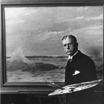 [Howard Russell Butler in his Studio]