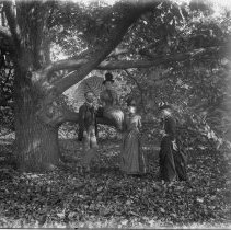 [Man with Three Women, at Guernsey Hall]
