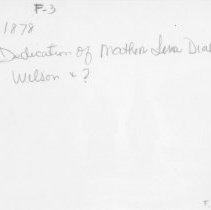 [Dedication of Mather Sun Dial]