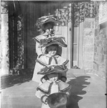 [Marquand Daughters on Porch]
