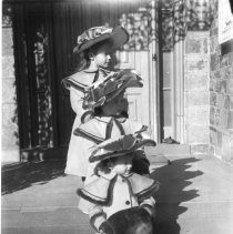 [Marquand Daughters on Porch]