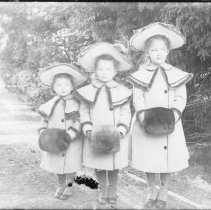 [Marquand Daughters with Hand Muffs]