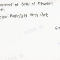 [Reenactment of the Battle of Princeton, 12/10/94]