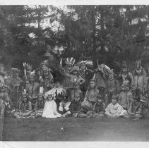 [Miss Fine's School Children in Costume]