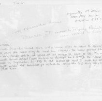 [29 Mercer Street, now 134 Mercer Street]