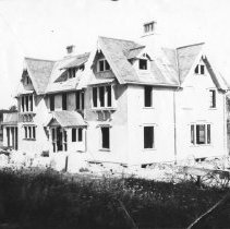 [Jesse Lynch Williams house, under construction]