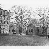 [Princeton Campus with Nassau Hall, East College, and Old Chapel]