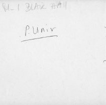 [Alexander and Blair Halls]