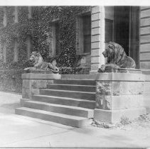 [Lions at Nassau Hall, before 1911]