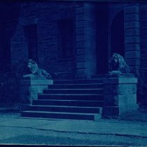 [Lions at Nassau Hall, before 1911]