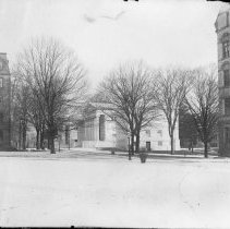 [Whig and Clio Halls in the Snow]