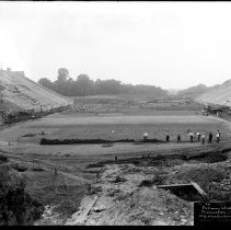 [Construction of Palmer Stadium]