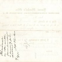 Charles Dearfoss certificate of muster