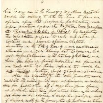 Letter. Dallas Valentine Mays to John Thomas Duffield