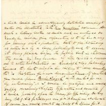 Letter. Dallas Valentine Mays to John Thomas Duffield