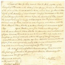 Bill of sale. For Mary, a black girl, to Joseph Olden Clarke from John Napton.