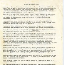 Program. "John-Witherspoon Civic Association Presents Let's Talk About It!"