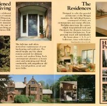 Real estate brochure. "Constitution Hill: Gracious Living in Princeton"