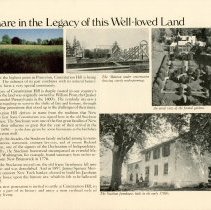 Real estate brochure. "Constitution Hill...The Gracious Life in Historic Pr