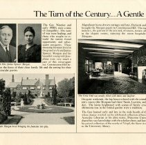 Real estate brochure. "Constitution Hill...The Gracious Life in Historic Pr