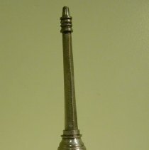 Metal rosewater sprinkler with embossed designs