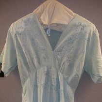 Emroidered Silk gown