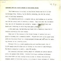 Michigan City Oldest Mosque