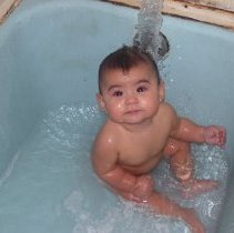 "Baby in Tub" by Irais Alvarez (Vanessa)