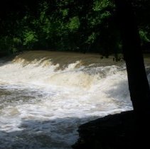 Rushing Waterfall by Kariem Saleh