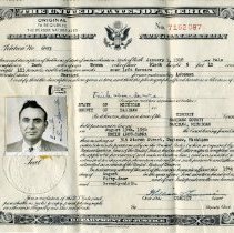 Samra US Naturalization Certificate