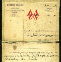Lebanese Inspector ID