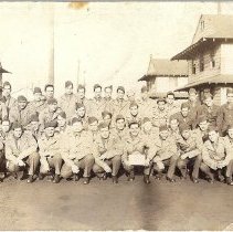 David Saad postcard, front